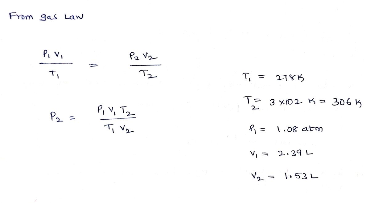 Chemistry homework question answer, step 1, image 1